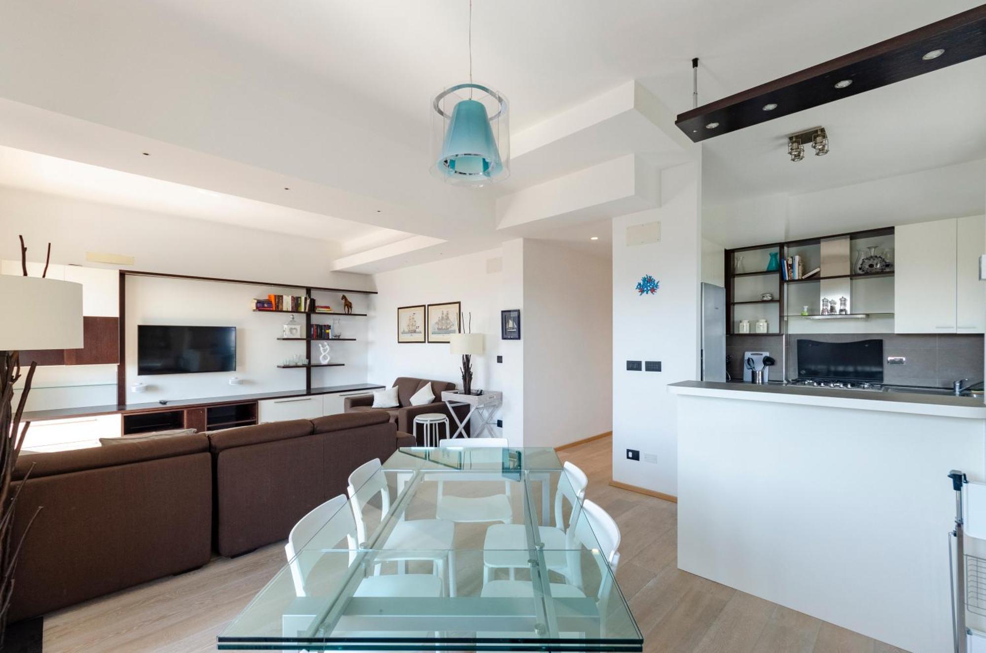شقة Joivy Great Flat With Sea View جنوة المظهر الخارجي الصورة